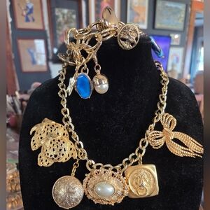 Vintage Upcycled Charm Set